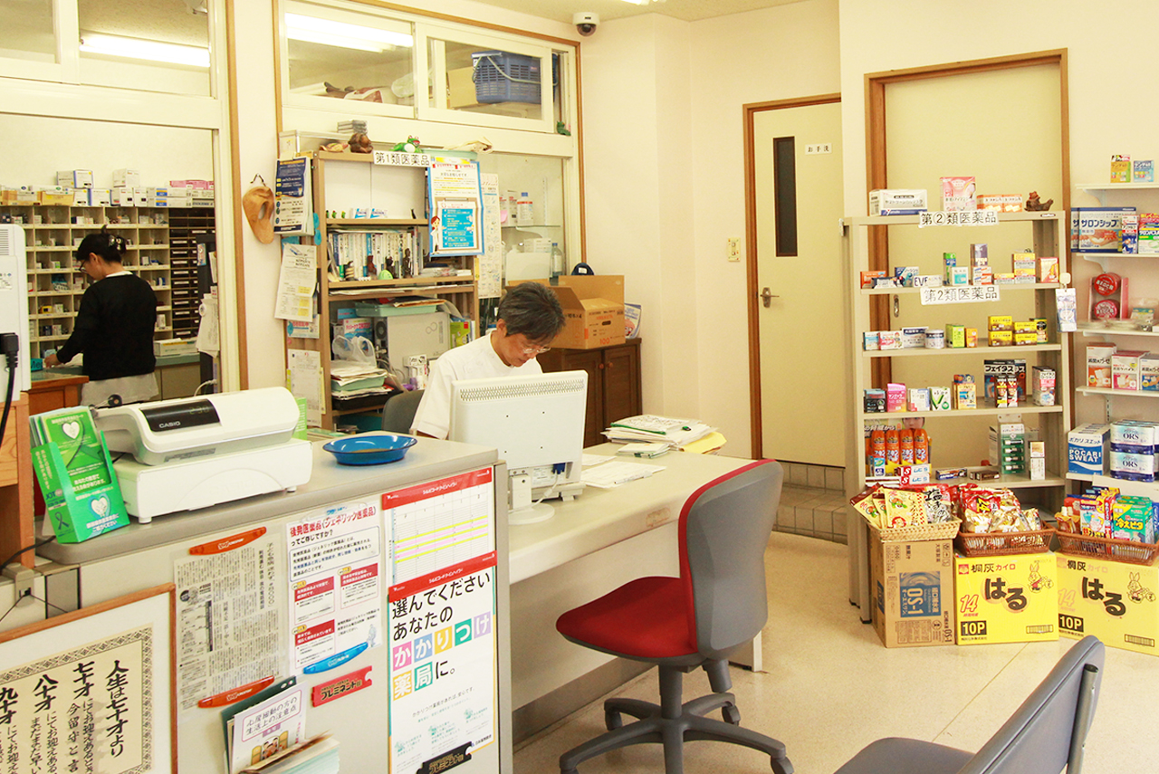 スモト薬局受付